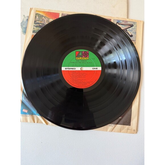 King Crimson Starless And Bible Black 1974 LP 1st Edition VG Cleaned - Picture 7 of 11